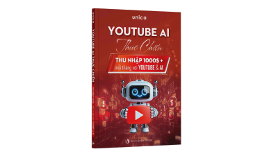 Sách Youtube AI Thực Chiến - Thu nhập 1000$ mỗi tháng